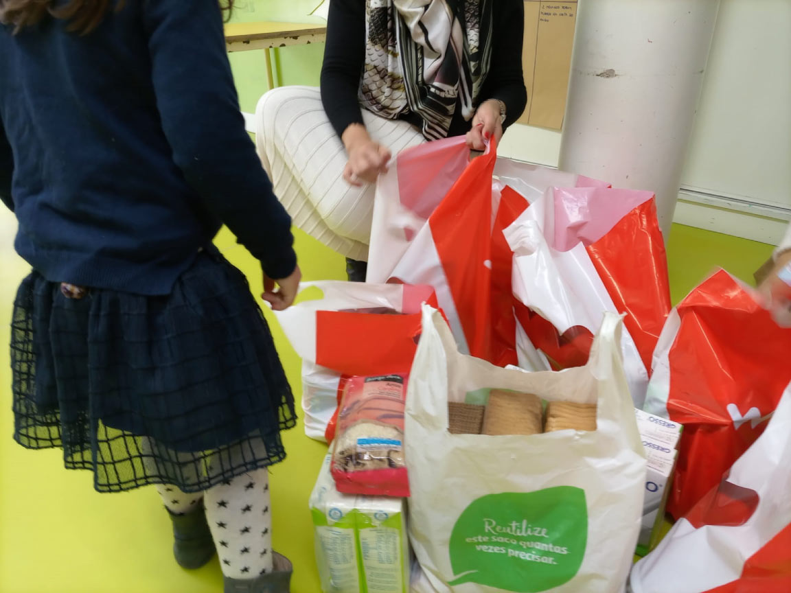 Obrigado, famílias da Escola Pequeno Cidadão